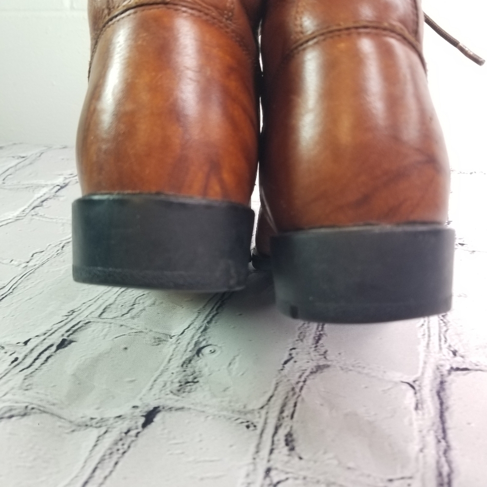 Ariat Heritage Lacer II lace up leather ropers boots - Picture 11 of 15